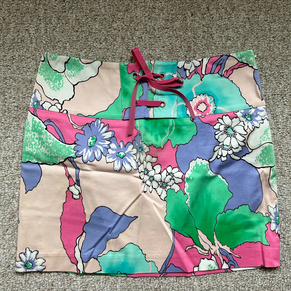 Tibi print skirt